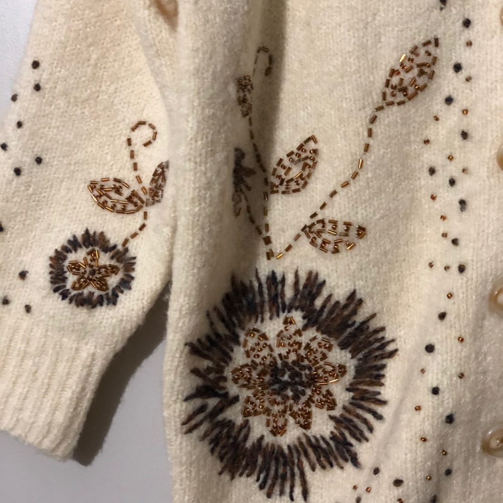 Anthropologie field flower sweater-NWOT - Picture 5 of 8